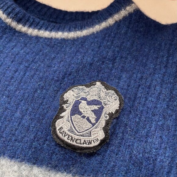 Warner Bros. Blue and Gray Striped Sweater Harry Potter - Picture 3 of 6